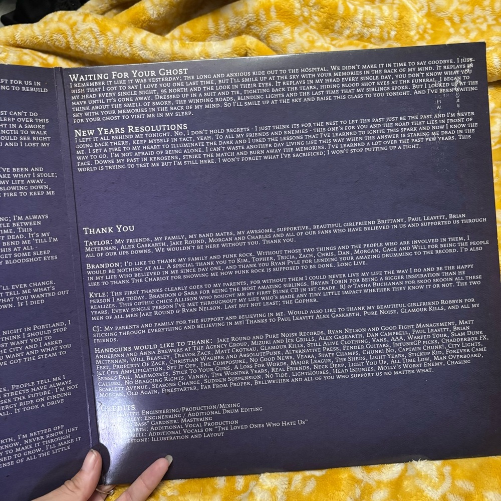 Handguns Life Lessons Vinyl - Picture 5 of 12
